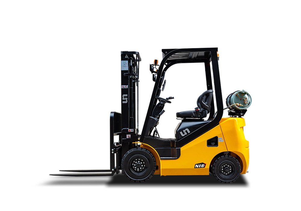 N-Serie 1,5T-1,8T LPG- und Benzin-Gabelstapler